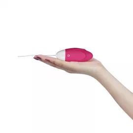 Віброяйце - IJOY Rechargeable Remote Control Egg Pink - 2