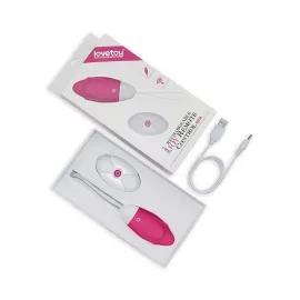 Віброяйце - IJOY Rechargeable Remote Control Egg Pink - 3