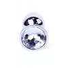 Анальная пробка B - Series Plug-Jewellery Silver PLUG- Clear