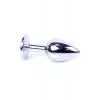 Анальная пробка B - Series Plug-Jewellery Silver PLUG- Clear