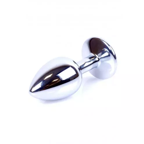 Анальная пробка B - Series Plug-Jewellery Silver PLUG- Clear