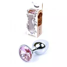 Анальна пробка Jewellery Silver PLUG Rose