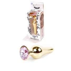Анальна пробка Jawellery Gold BUTT PLUG-Rose