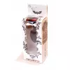 Анальная пробка Jawellery Black Silikon PLUG Small Pink Diamond