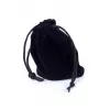 Анальная пробка Jawellery Black Silikon PLUG Small Pink Diamond