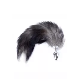 Анальная пробка с хвостом Fox TAIL Black XXL - 8
