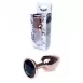 Анальна пробка Jewellery Red Gold PLUG Black