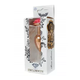 Анальна пробка Jewellery Red Gold PLUG ROSE-Pink - 8