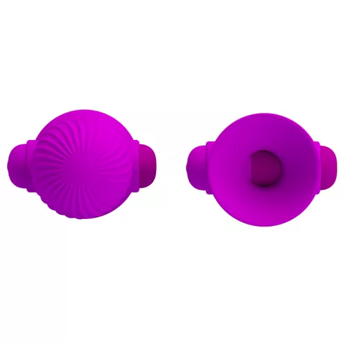 Вакуумні помпи для сосків - Pretty Love Nipple Sucker Purple