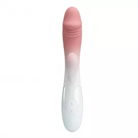 Вібратор - Pretty Love Snappy White/Light Pink - 5