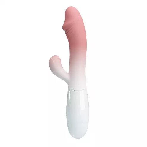 Вібратор - Pretty Love Snappy White/Light Pink