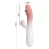 Вібратор - Pretty Love Snappy White/Light Pink