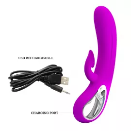 Вибратор - Pretty Love Nicola Vibrator Purple - 5