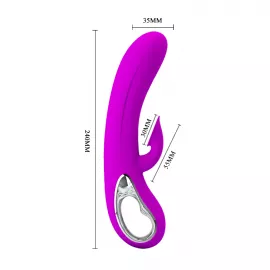 Вибратор - Pretty Love Nicola Vibrator Purple - 8