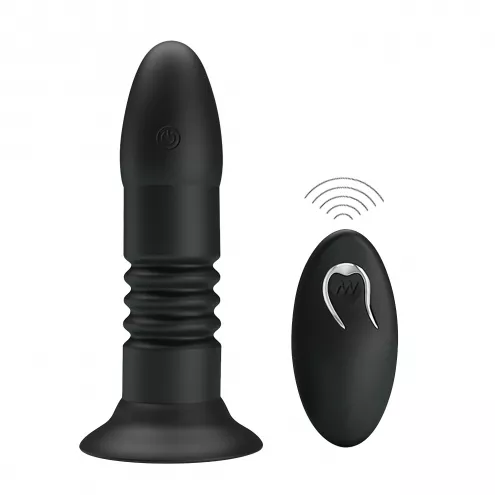 Анальная пробка - Mr.Play Remote Control Vibrating Anal Plug