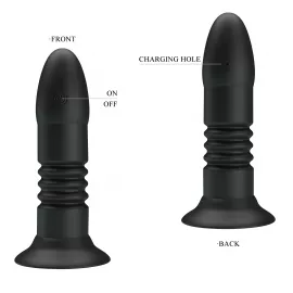 Анальная пробка - Mr.Play Remote Control Vibrating Anal Plug - 8
