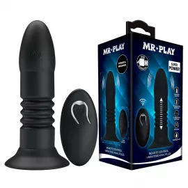 Анальная пробка - Mr.Play Remote Control Vibrating Anal Plug - 1