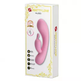 Вибратор - Pretty Love Hugo Vibrator Pink - 7