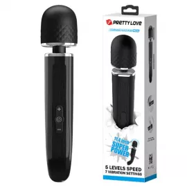 Вібромасажер - Pretty Love Charming Massager Plus Black - 1
