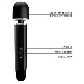 Вібромасажер - Pretty Love Charming Massager Black - 4