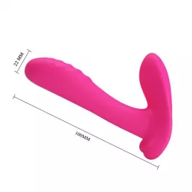 Вібратор – Pretty Love Remote Control Massager Pink - 3