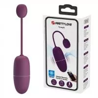 Виброяйцо - Pretty Love Nymph Vibrating Egg Dark Purple (App)