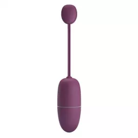 Виброяйцо - Pretty Love Nymph Vibrating Egg Dark Purple (App) - 4