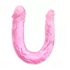 Двосторонній фалоімітатор - Double Dong Pink