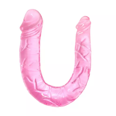 Двосторонній фалоімітатор - Double Dong Pink