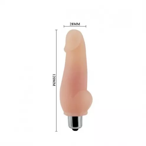 Реалистичный вибратор - Super Mini Vibrator Flesh
