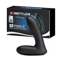Масажер простати - Pretty Love Archenemy Pulsator Black (App)