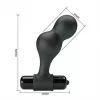 Анальна пробка - Mr.Play Silicone Vibrating Anal Plug