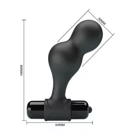 Анальна пробка - Mr.Play Silicone Vibrating Anal Plug - 2