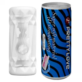 Мастурбатор - Pretty Love Pop-Top Can Masturbator Blue - 1