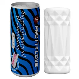 Мастурбатор - Pretty Love Pop-Top Can Masturbator Blue - 2