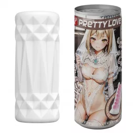 Мастурбатор - Pretty Love Pop-Top Can Masturbator White - 1