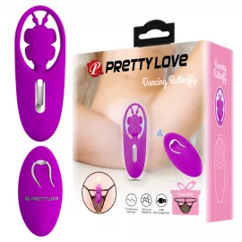 Клиторальный стимулятор - Pretty Love Dancing Butterfly Stimulator Purple - 1