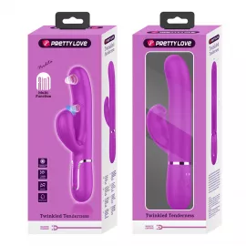 Вибратор - Pretty Love Twinkled Tenderness Dark Pink - 2
