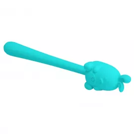 Вібратор - Pretty Love Cute Bunny Turquoise, 7 vibration functions - 6