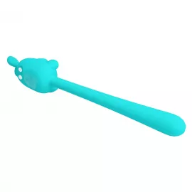 Вібратор - Pretty Love Cute Bunny Turquoise, 7 vibration functions - 5