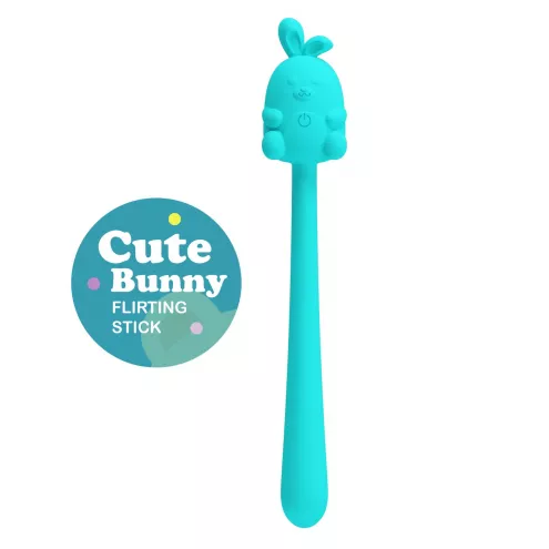 Вібратор - Pretty Love Cute Bunny Turquoise, 7 vibration functions