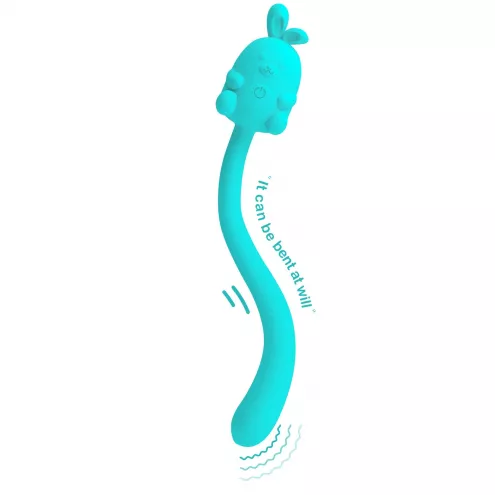 Вібратор - Pretty Love Cute Bunny Turquoise, 7 vibration functions