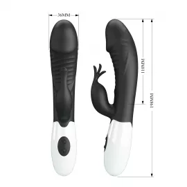Вибратор - Pretty Love Rasmussen Dual Vibrator Black - 10