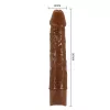Реалистичный вибратор – Pretty Love Leander Realistic Vibrating Dildo Brown