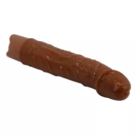 Реалистичный вибратор – Pretty Love Leander Realistic Vibrating Dildo Brown - 8