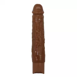 Реалистичный вибратор - Pretty Love Osric Realistic Vibrating Dildo Brown - 7
