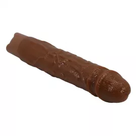 Реалистичный вибратор - Pretty Love Osric Realistic Vibrating Dildo Brown - 8