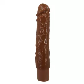 Реалистичный вибратор - Pretty Love Osric Realistic Vibrating Dildo Brown - 2