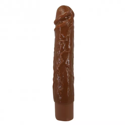 Реалістичний вібратор - Pretty Love Osric Realistic Vibrating Dildo Brown