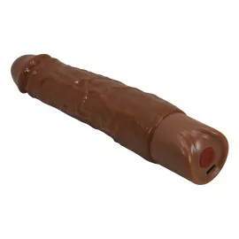 Реалистичный вибратор - Pretty Love Osric Realistic Vibrating Dildo Brown - 3